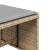 Scaune de grădină cu perne 4 buc. mix bej 41x41x36 cm poliratan GartenMobel Dekor