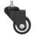 Roți pivotante, 4 buc., negru, 35 mm, fier GartenMobel Dekor