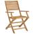Scaune grădină pliante 2 buc 54,5x61,5x86,5cm lemn masiv acacia GartenMobel Dekor