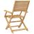 Scaune grădină pliante 4 buc 54,5x61,5x86,5cm lemn masiv acacia GartenMobel Dekor