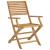 Scaune grădină pliante 4 buc 54,5x61,5x86,5cm lemn masiv acacia GartenMobel Dekor