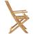 Scaune grădină pliante 4 buc 54,5x61,5x86,5cm lemn masiv acacia GartenMobel Dekor
