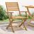 Scaune grădină pliante 4 buc 54,5x61,5x86,5cm lemn masiv acacia GartenMobel Dekor