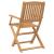 Scaune grădină pliante 2 buc. 58x54,5x90 cm lemn masiv acacia GartenMobel Dekor