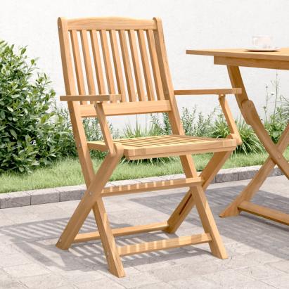 Scaune grădină pliante 2 buc. 58x54,5x90 cm lemn masiv acacia GartenMobel Dekor