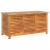 Ladă depozitare grădină cu grilaj 113x50x56cm lemn masiv acacia GartenMobel Dekor