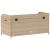 Bancă depozitare grădină, bej mix 100x50x52 cm poliratan/acacia GartenMobel Dekor