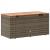 Ladă depozitare grădină gri 110x50x54 cm lemn acacia poliratan GartenMobel Dekor