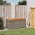 Ladă depozitare grădină gri 110x50x54 cm lemn acacia poliratan GartenMobel Dekor