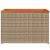Mese laterale de grădină 2 buc. bej 55x34x37cm lemn/poliratan GartenMobel Dekor