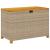 Cutie depozitare grădină bej 110x55x63 cm lemn acacia poliratan GartenMobel Dekor