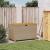 Cutie depozitare grădină bej 110x55x63 cm lemn acacia poliratan GartenMobel Dekor