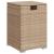 Masă mască acoperire rezervor propan bej 40x40x60 cm poliratan GartenMobel Dekor