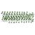 Spalier frunze struguri false extensibil 5 buc verde 190x60 cm GartenMobel Dekor