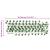 Spalier frunze struguri false extensibil 5 buc verde 190x60 cm GartenMobel Dekor
