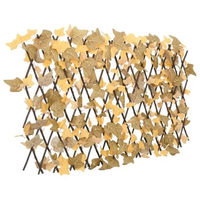 Spalier frunze arțar artificiale extensibil, oranj, 180x60 cm GartenMobel Dekor