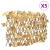 Spalier frunze arțar false extensibil 5 buc. oranj 180x60 cm GartenMobel Dekor