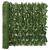 Paravan de balcon cu frunze verde închis, 200x75 cm GartenMobel Dekor