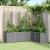 Jardinieră de grădină cu spalier gri deschis 160x120x140 cm PP GartenMobel Dekor