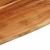 Blat birou 90x80x2,5 cm dreptunghiular lemn acacia margine vie GartenMobel Dekor
