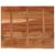 Blat birou 90x80x3,8 cm dreptunghiular lemn acacia margine vie GartenMobel Dekor