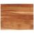 Blat birou 90x80x3,8 cm dreptunghiular lemn acacia margine vie GartenMobel Dekor