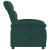 Fotoliu rabatabil, verde închis, material textil GartenMobel Dekor