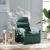 Fotoliu rabatabil, verde închis, material textil GartenMobel Dekor