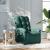 Fotoliu de masaj rabatabil, verde închis, material textil GartenMobel Dekor