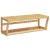 Raft de prosoape pentru perete, 60x25x20 cm, bambus GartenMobel Dekor