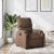 Fotoliu rabatabil, maro, material textil GartenMobel Dekor