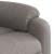 Fotoliu de masaj rabatabil, gri taupe, material textil GartenMobel Dekor