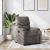 Fotoliu de masaj rabatabil, gri taupe, material textil GartenMobel Dekor