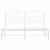 Cadru de pat metalic cu tăblie, alb, 140x190 cm GartenMobel Dekor