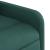 Fotoliu rabatabil, verde închis, material textil GartenMobel Dekor