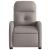 Fotoliu rabatabil, gri taupe, material textil GartenMobel Dekor