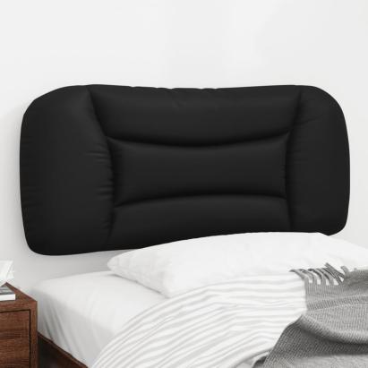 Pernă pentru tăblie pat, negru, 80 cm, piele artificială GartenMobel Dekor