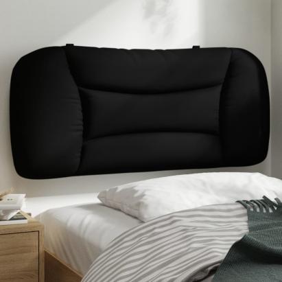 Pernă pentru tăblie de pat, negru, 90 cm, material textil GartenMobel Dekor