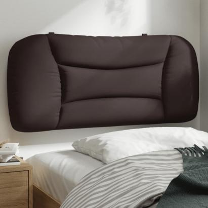 Pernă pentru tăblie de pat maro închis, 90 cm, material textil GartenMobel Dekor