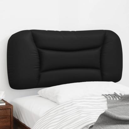 Pernă pentru tăblie pat, negru, 90 cm, piele artificială GartenMobel Dekor