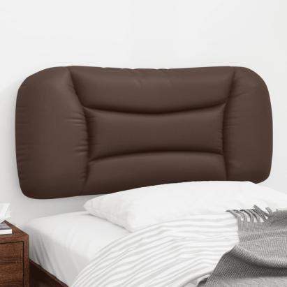 Pernă pentru tăblie pat, maro, 90 cm, piele artificială GartenMobel Dekor