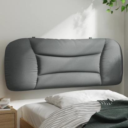 Pernă tăblie de pat, gri deschis, 100 cm, material textil GartenMobel Dekor