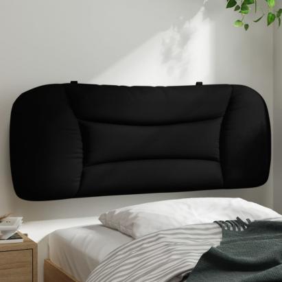 Pernă pentru tăblie de pat, negru, 100 cm, material textil GartenMobel Dekor