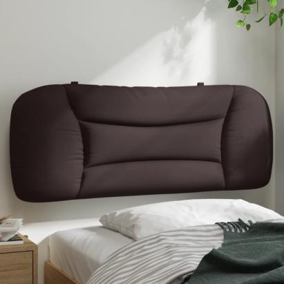 Pernă pentru tăblie de pat maro închis, 100 cm, material textil GartenMobel Dekor
