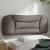 Pernă pentru tăblie de pat, gri taupe, 100 cm, material textil GartenMobel Dekor