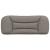 Pernă pentru tăblie de pat, gri taupe, 100 cm, material textil GartenMobel Dekor