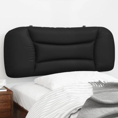 Pernă pentru tăblie pat, negru, 100 cm, piele artificială GartenMobel Dekor