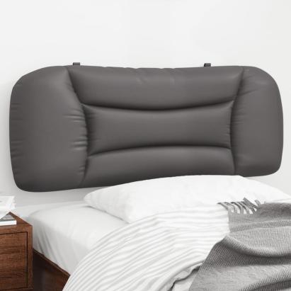 Pernă pentru tăblie, gri, 100 cm, piele artificială GartenMobel Dekor
