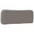 Pernă pentru tăblie de pat, gri taupe, 120 cm, material textil GartenMobel Dekor