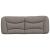 Pernă pentru tăblie de pat, gri taupe, 120 cm, material textil GartenMobel Dekor